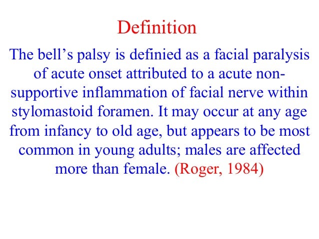 facial palsy definition Facial palsy definition